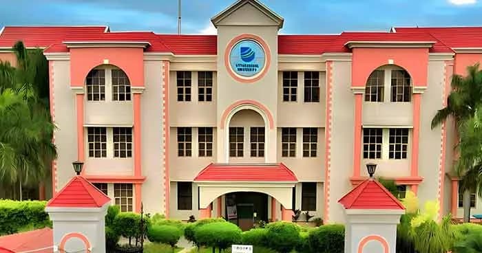 Campus view of Uttaranchal University, Dehradun
