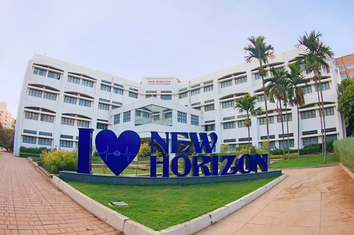 Campus view of New Horizon College of Engineering, Bangluru