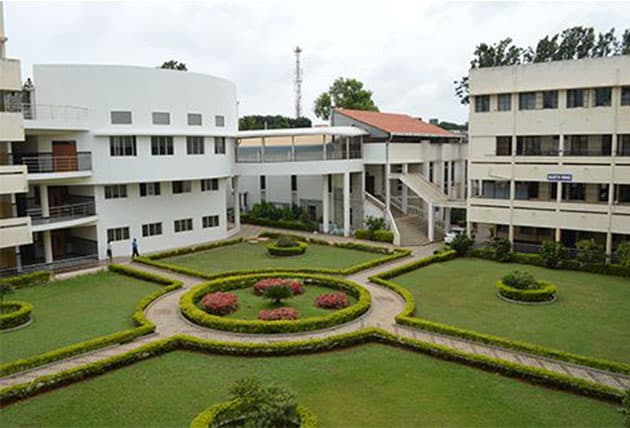 Campus view of RV University, Bangluru