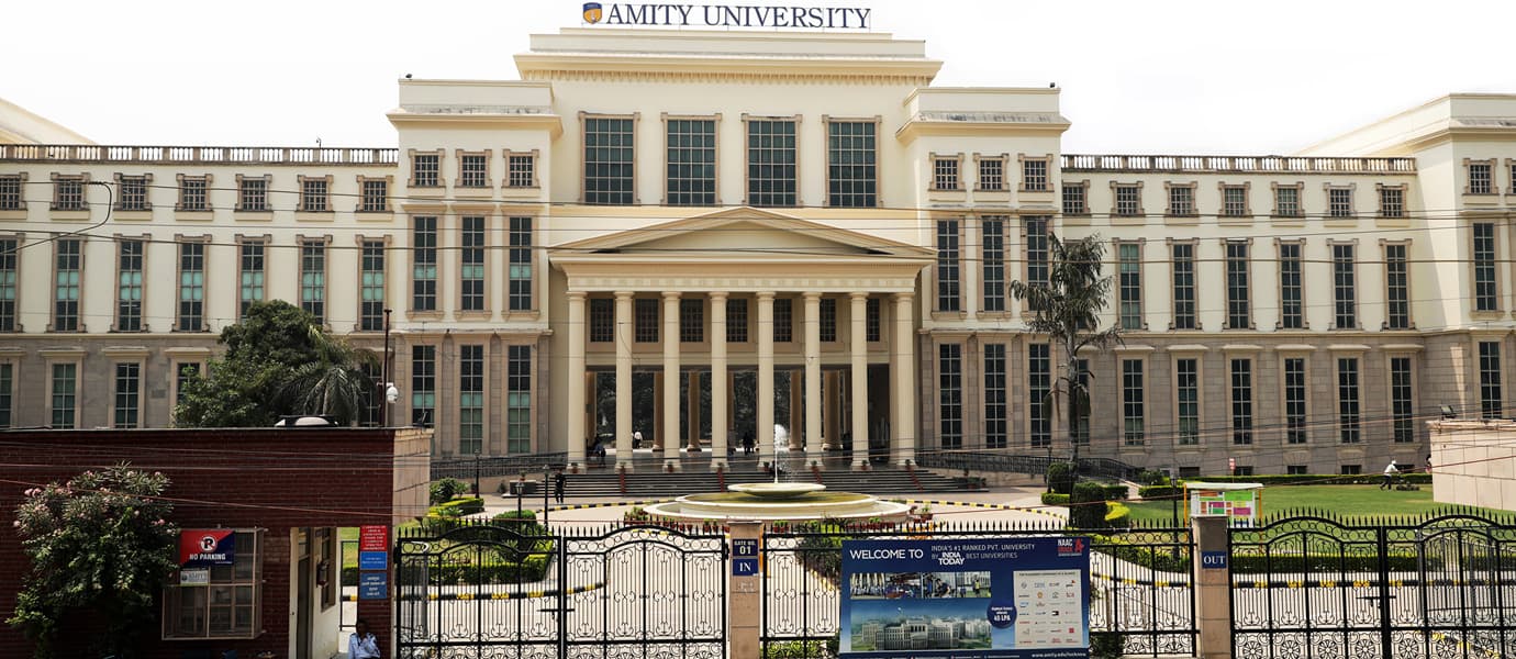 Campus view of Amity University Lucknow, Lucknow