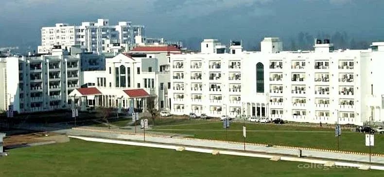 Campus view of Teerthanker Mahaveer University, Moradabad