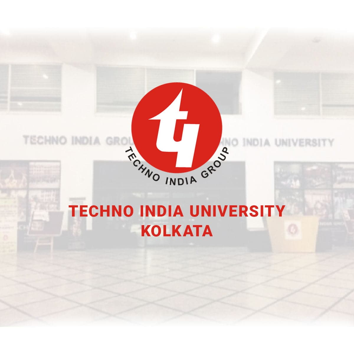 Techno India University logo - Kolkata, West Bengal
