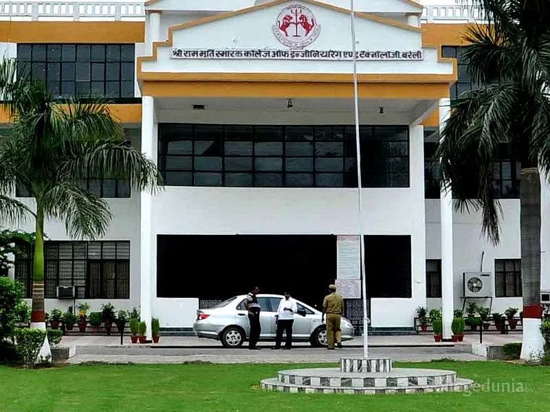 Campus view of Shri Ram Murti Smarak College of Engineering & Technology, Ram Murti Puram, 13 KM, Bareilly-Nainital Road, Bareilly, Uttar Pradesh 243202