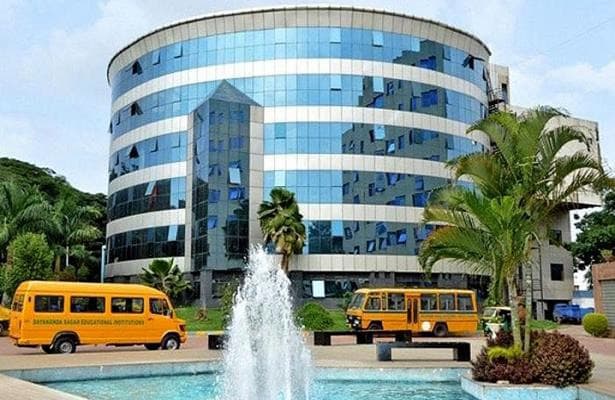 Campus view of Dayananda Sagar College of Engineering, Bangluru