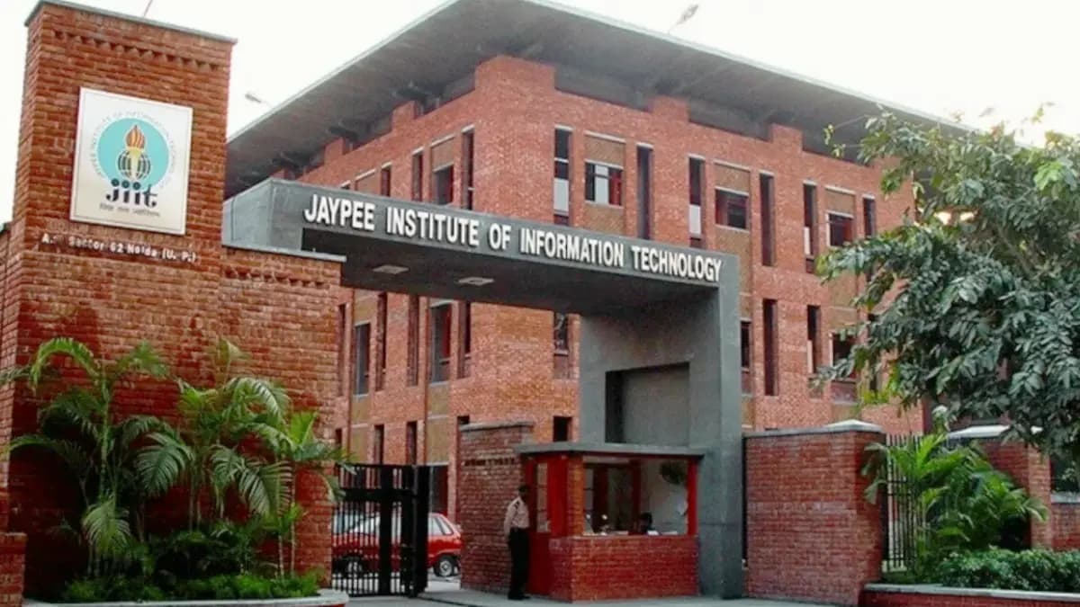 Campus view of Jaypee Institute of Information Technology, Noida