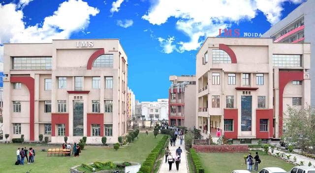 Campus view of IMS Law College, Noida