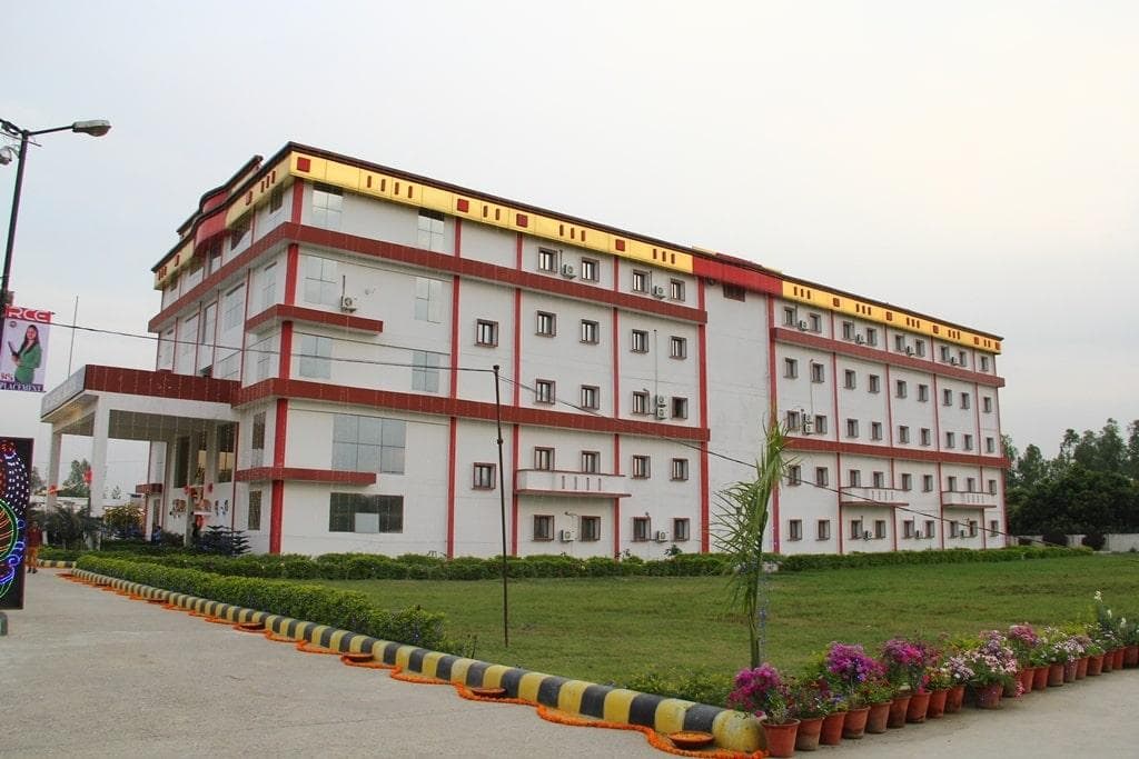 Campus view of Haridwar University, Roorkee, Uttarakhand, India