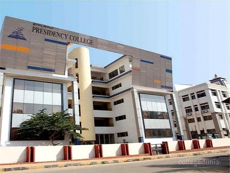 Campus view of Presidency College, Bangluru