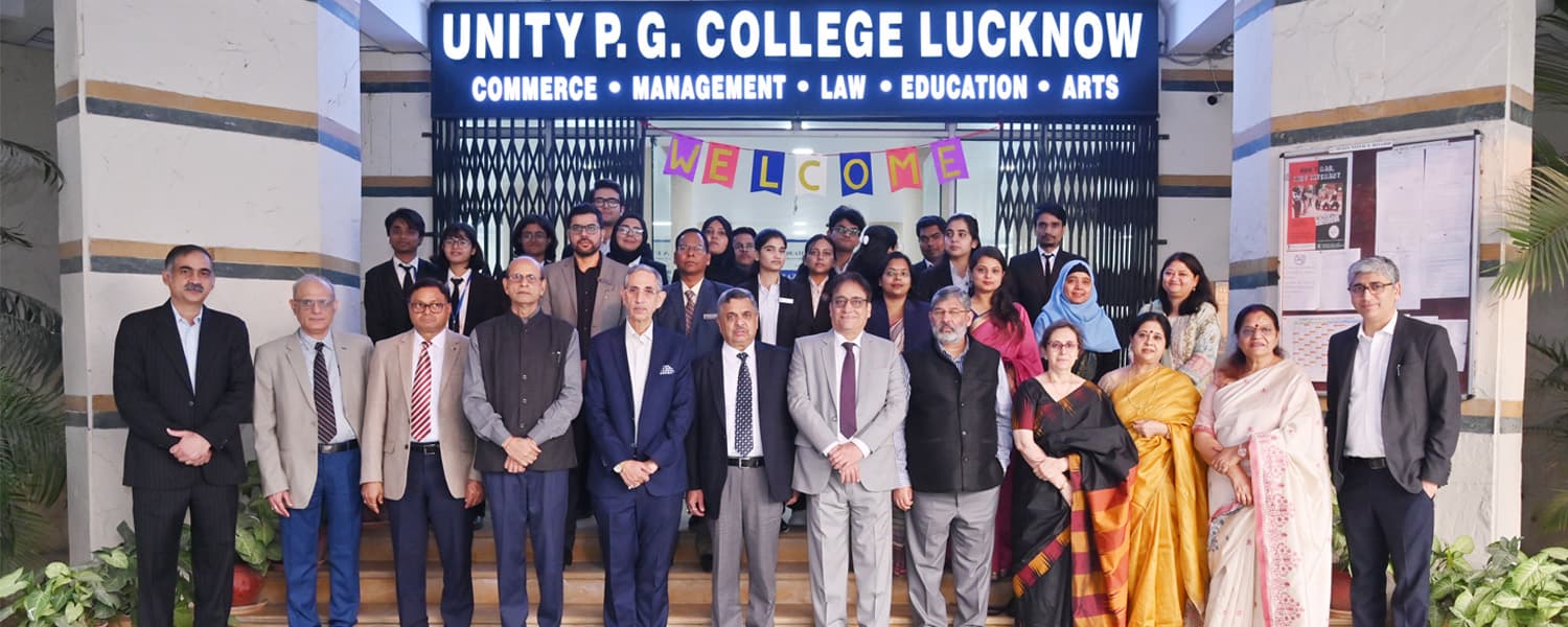 Campus view of Unity Degree College, Sector B, Basant Kunj, Hardoi Road, Lucknow, Uttar Pradesh 226101