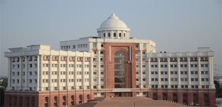 Campus view of  Babu Banarasi Das University, Lucknow