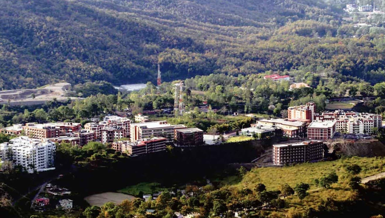 Campus view of IMS Unison University, Dehradun