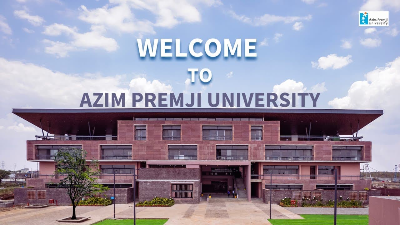 Campus view of Azim Premji University, Bangluru