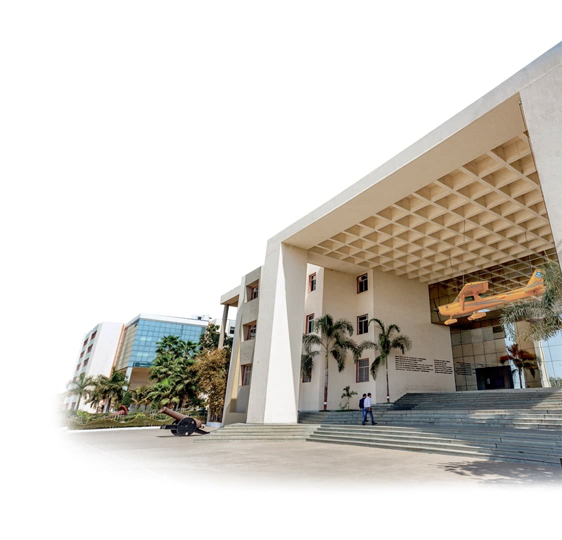 Campus view of Indus University, Ahmedabad