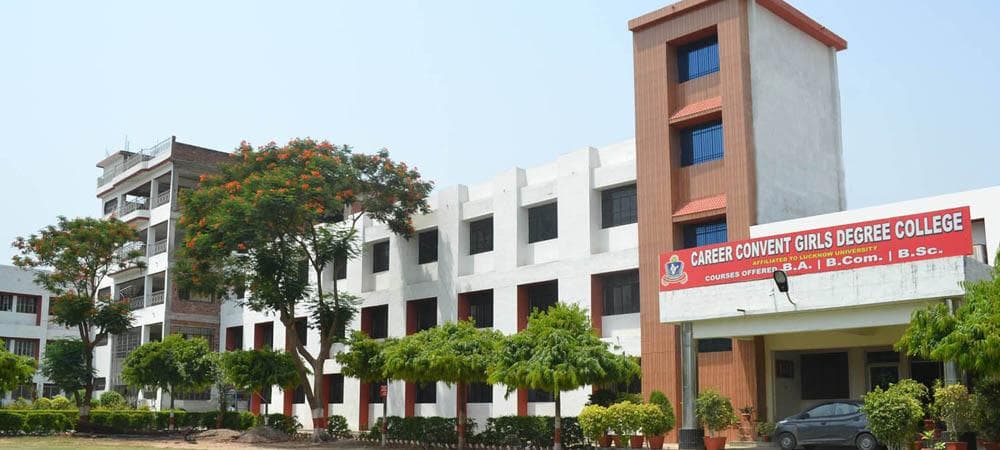 Campus view of Career Convent Girls College, Lucknow
