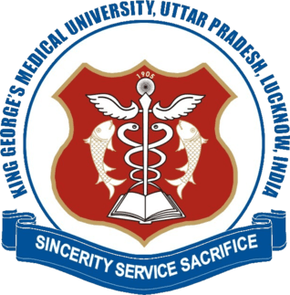 King George's Medical University logo - Lucknow, Uttar Pradesh