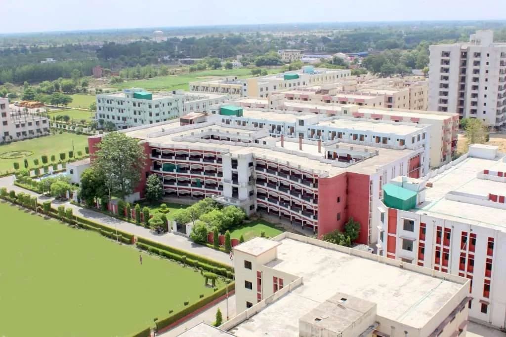 Campus view of Bareilly International University, Pilibhit Bypass Road, Bareilly, Uttar Pradesh 243006
