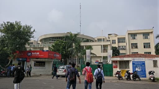Campus view of IEC College of Engineering and Technology, Greator Noida