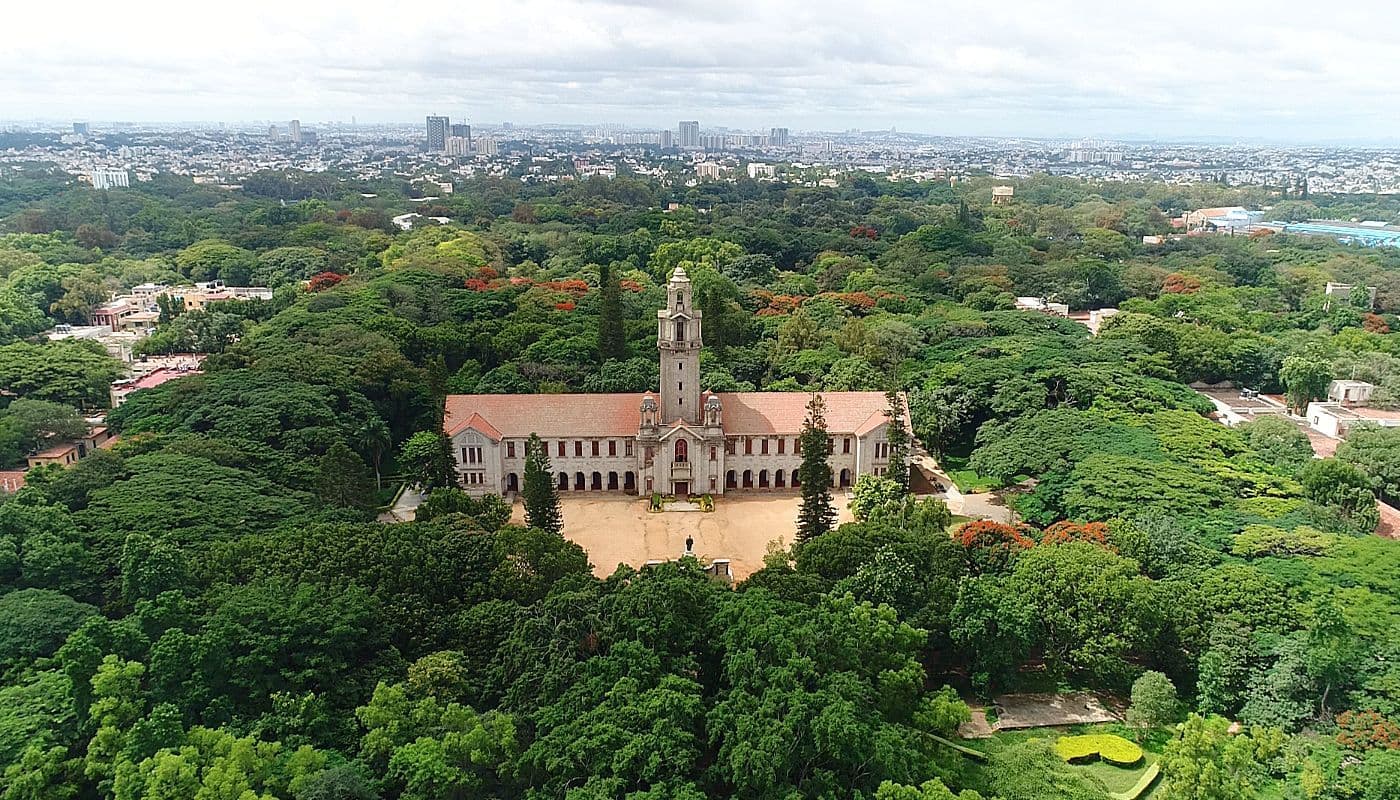 Campus view of Indian Institute of Science, CV Raman Road, Bengaluru, Karnataka 560012