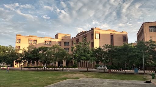 Campus view of JSS Academy of Technical Education, C-20/1, C Block, Phase 2, Industrial Area, Sector 62, Noida