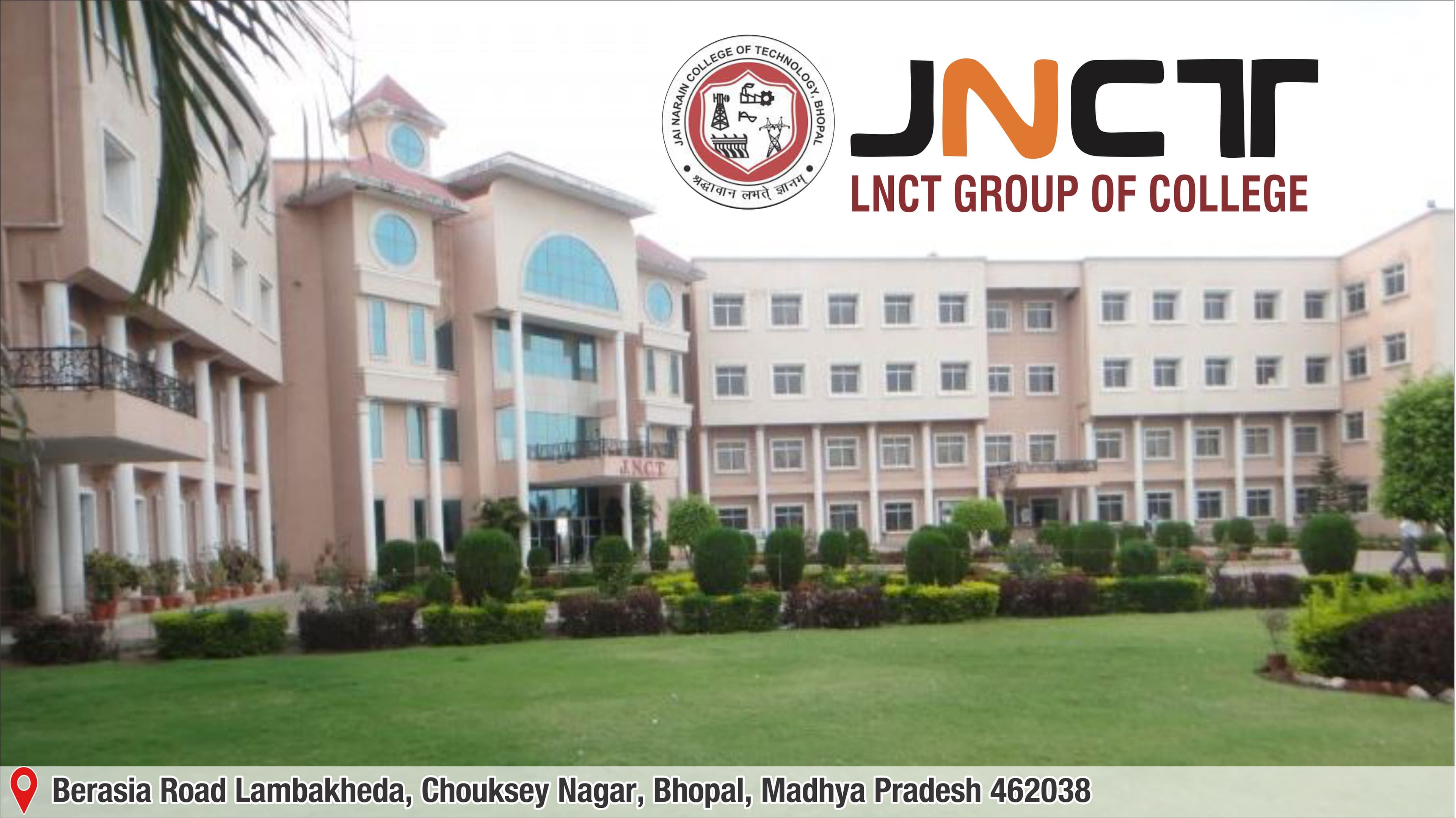 Campus view of JNCT Professional University, Bhopal