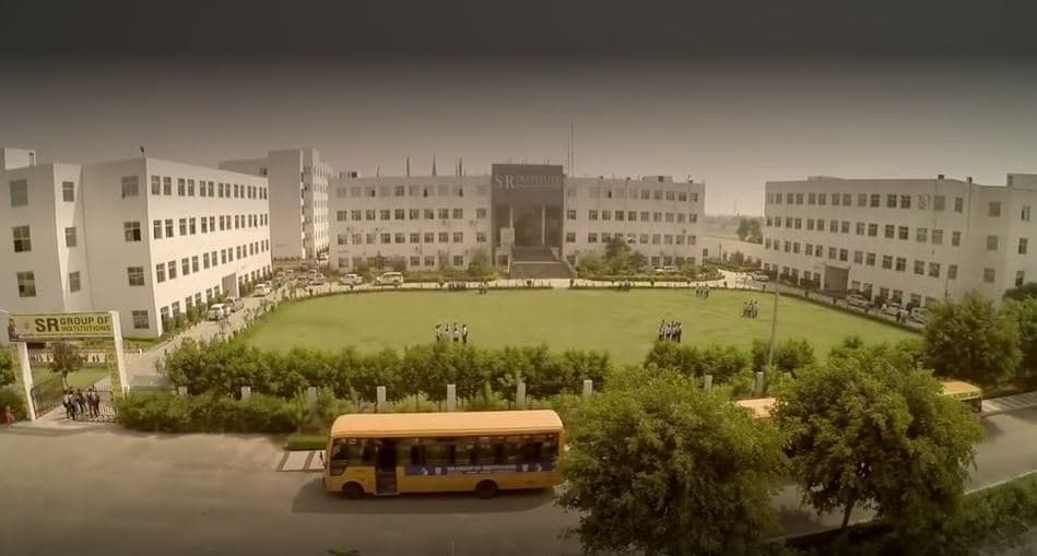 Campus view of SR Group Of Institutions, NH 24, Sitapur Road, BKT, Lucknow, Uttar Pradesh 227202