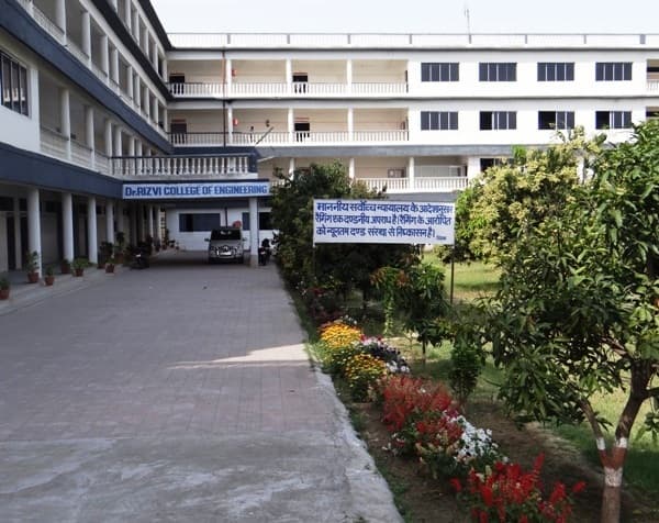 Campus view of Rizvi College of Engineering, New Rizvi Educational Complex, Off Carter Road, Bandra (West), Mumbai, Maharashtra 400051