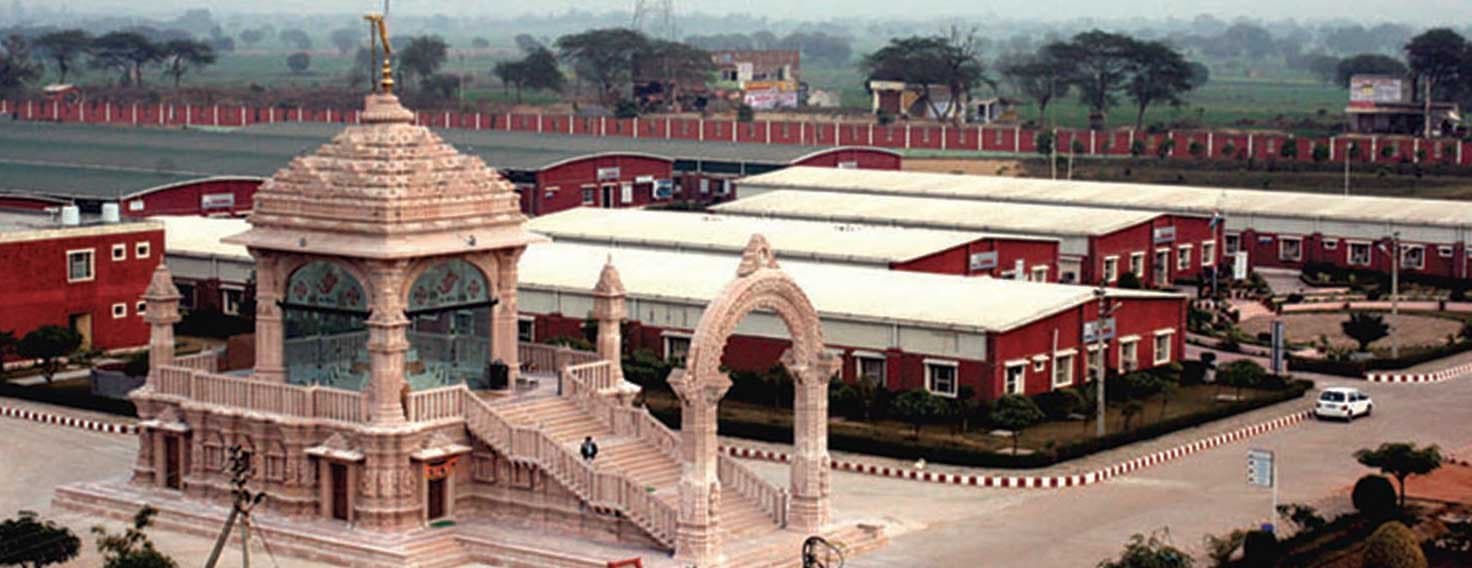 Campus view of Mangalayatan University, Mathura-Aligarh Highway, Beswan, Aligarh, Uttar Pradesh 202145