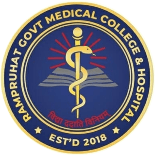 Rampurhat Government Medical College and Hospital logo - Birbhum, West Bengal
