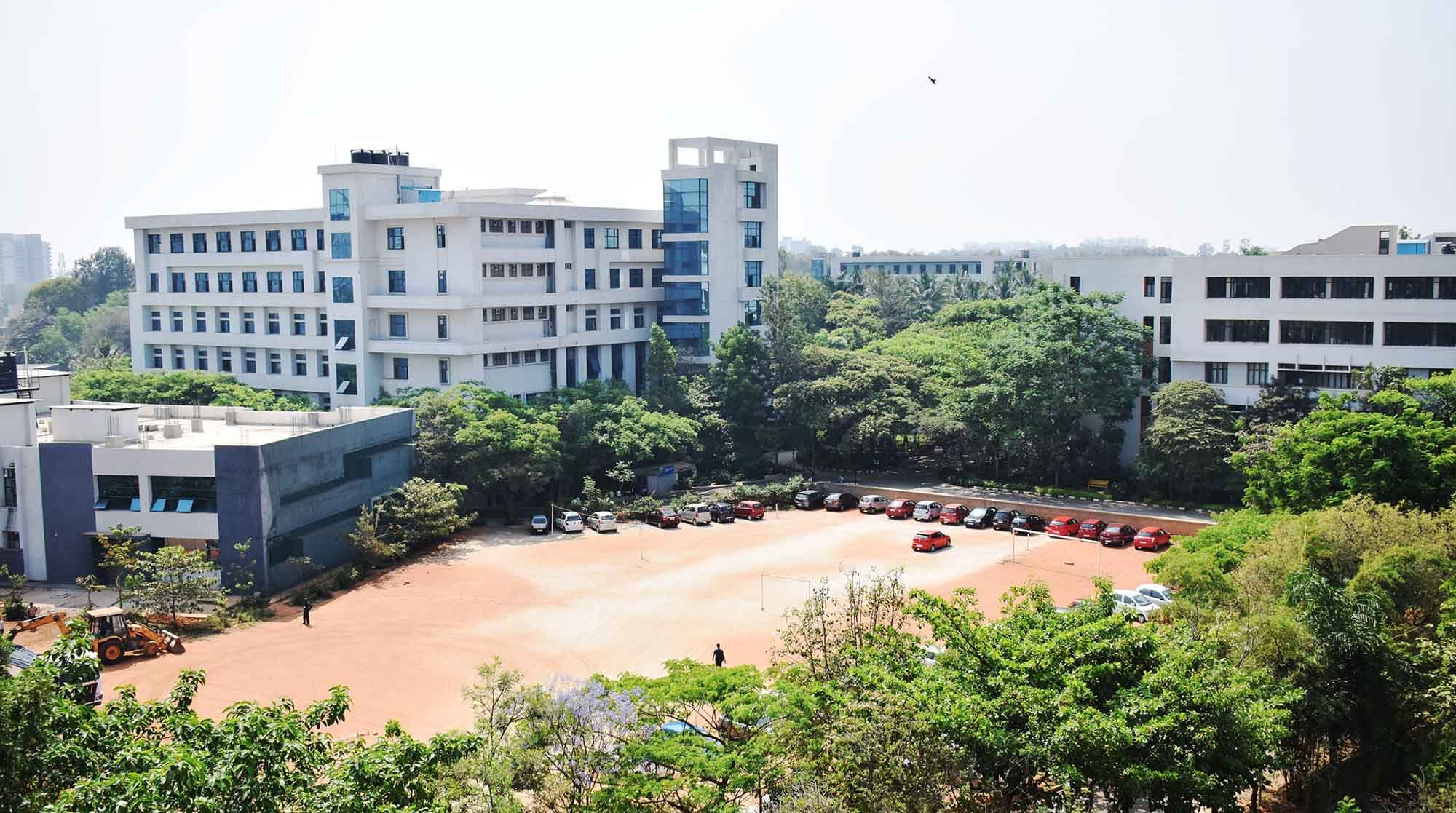 Campus view of BMS Institute of Technology and Management, Doddaballapur Main Road, Avalahalli, Yelahanka, Bengaluru, Karnataka 560064