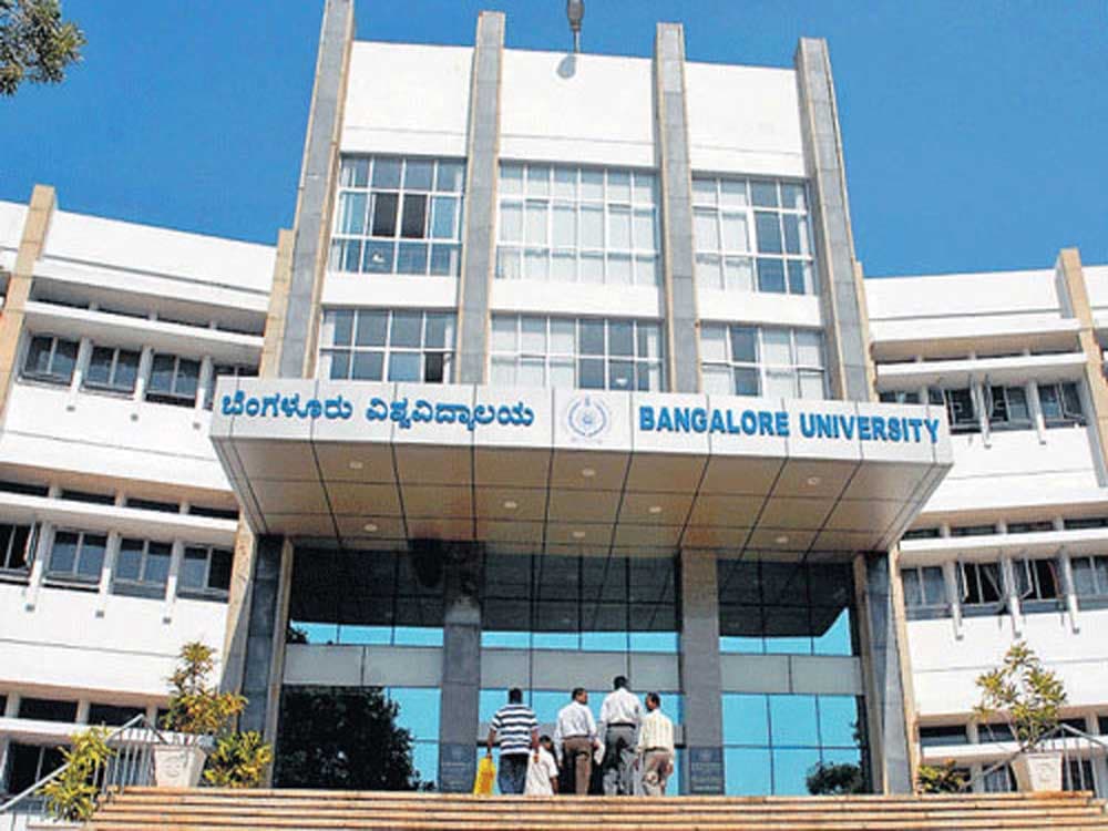 Campus view of Bangalore University, Gnana Bharathi Main Rd, Gnana Bharathi, Bengaluru, Karnataka 560056