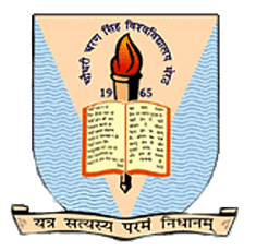 Chaudhary Charan Singh University logo - Meerut, Uttar Pradesh