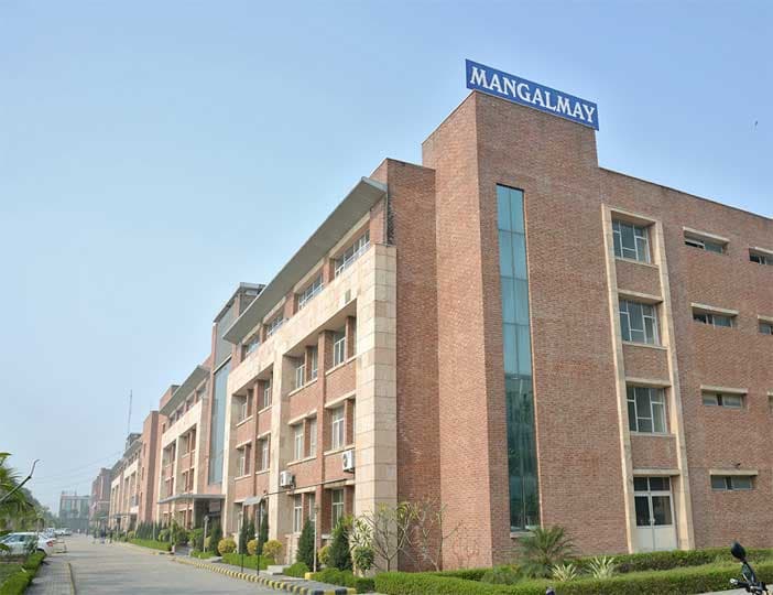 Campus view of Mangalmay Group of Institutions, Greator Noida