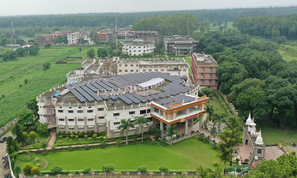 Campus view of Dev Bhoomi Uttarakhand University (DBUU), Dehradun