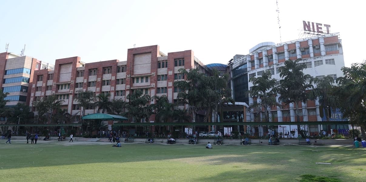 Campus view of Noida Institute of Engineering & Technology, 9, Knowledge Park II, Institutional Area, Greater Noida