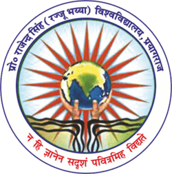 Professor Rajendra Singh (Rajju Bhaiya) University logo - Prayagraj, Uttar Pradesh