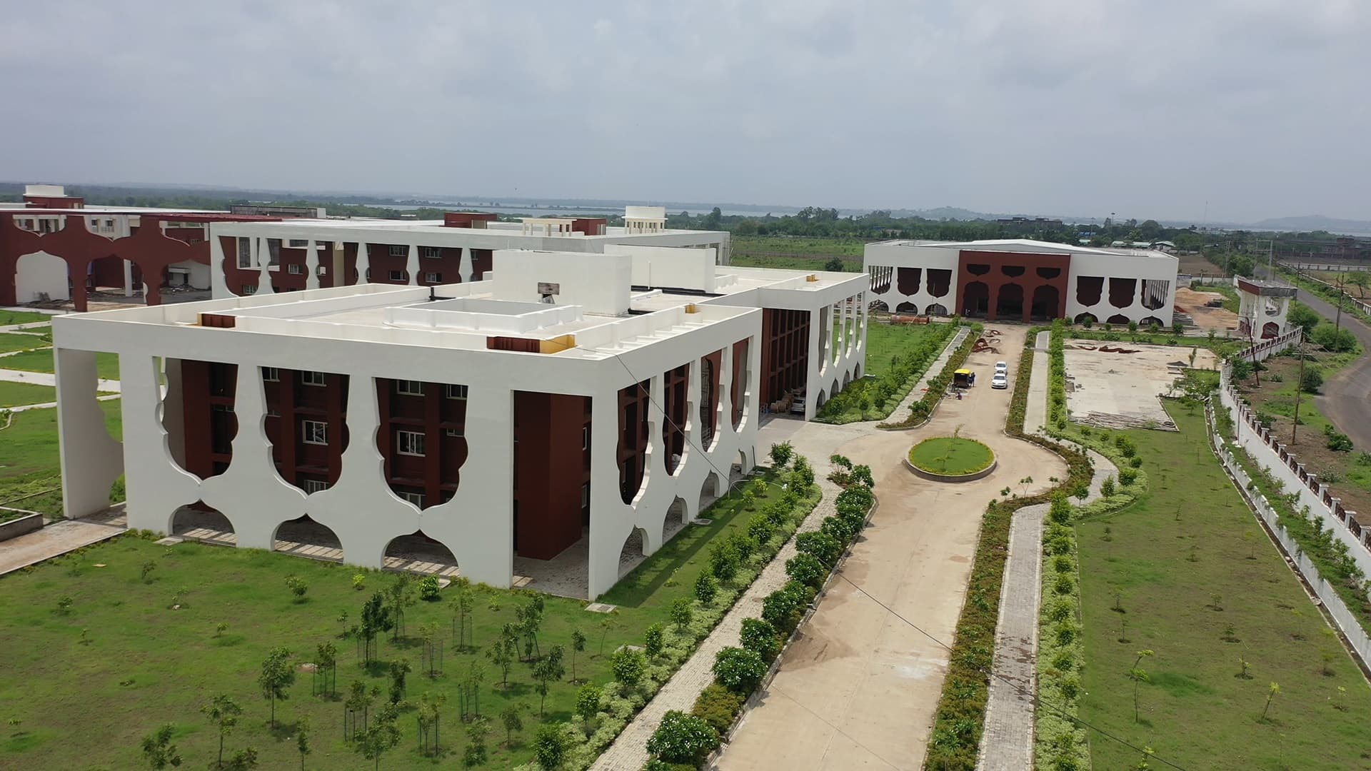Campus view of Makhanlal Chaturvedi National University of Journalism and Communication (MCNUJC), Bhopal