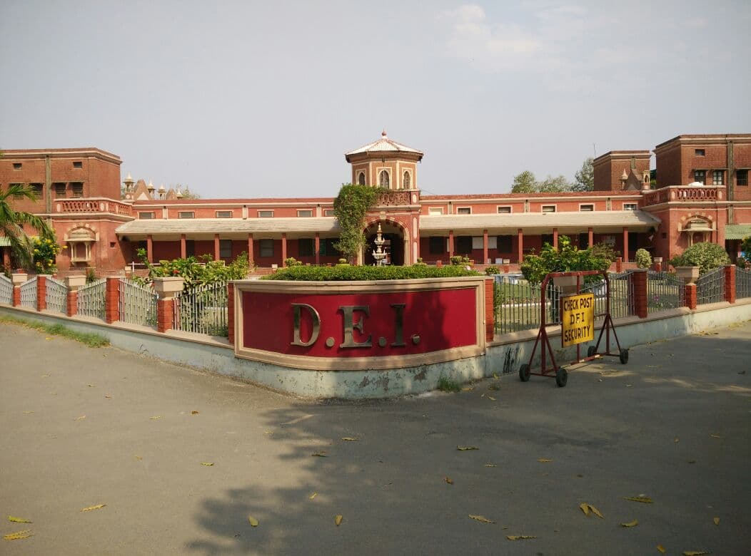 Campus view of Dayalbagh Educational Institute, Dayalbagh, Agra, Uttar Pradesh 282005