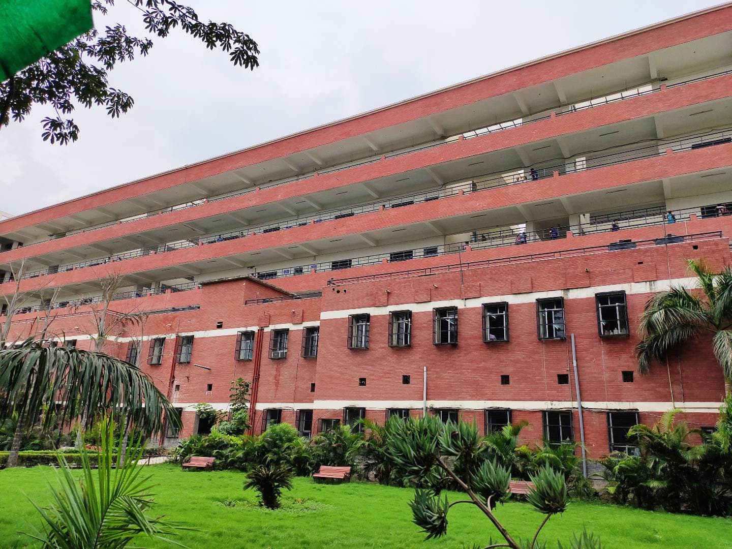 Campus view of Ramjas College, University Enclave, New Delhi, Delhi 110007