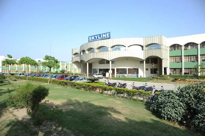 Campus view of Lloyd Institute of Engineering and Technology, Greator Noida
