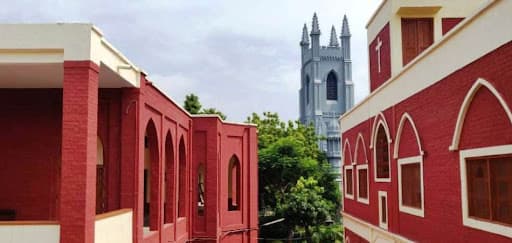 Campus view of Christ Church College., Kanpur