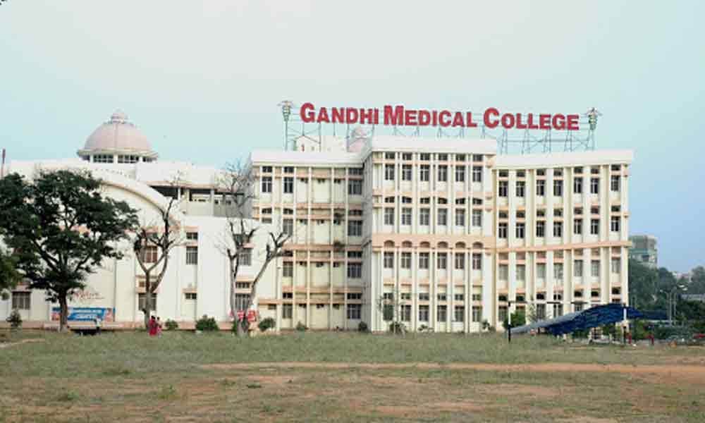 Campus view of Gandhi Medical College (GMC), Bhopal