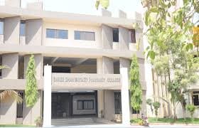 Campus view of Shree Dhanvantary Pharmacy College, Near Railway Station, Kudsad Road, Kim (East), Dist. Surat, Gujarat 394110