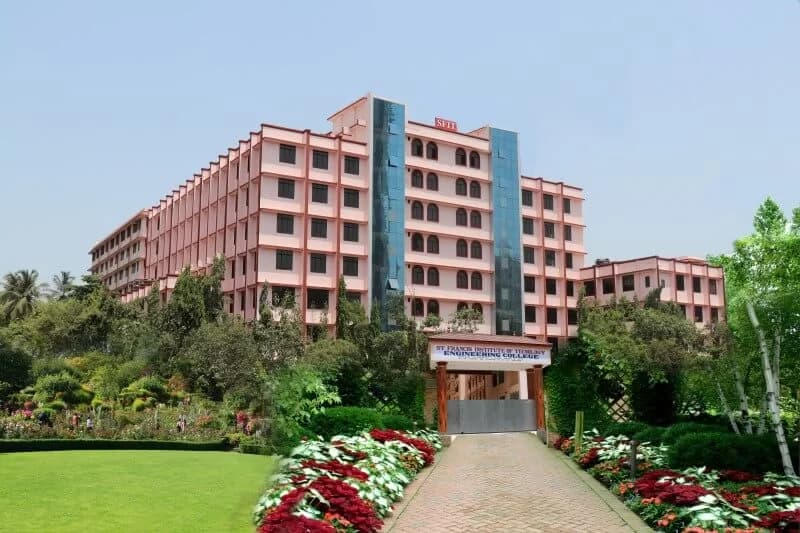 Campus view of St. Francis Institute of Technology, Mount Poinsur, S.V.P. Road, Borivali (West), Mumbai, Maharashtra 400103