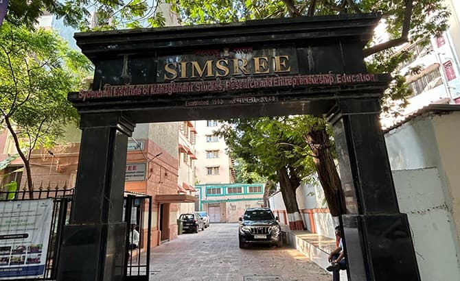 Campus view of SIMSREE, B Rd, Churchgate, Mumbai, Maharashtra 400020