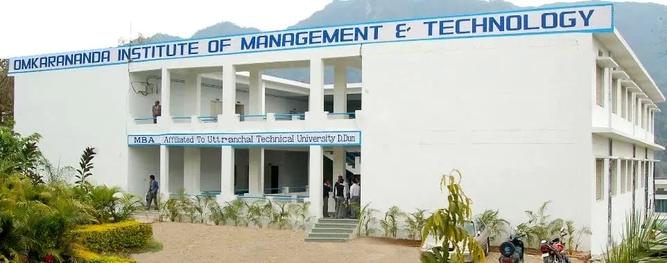 Campus view of Omkarananda Institute of Management & Technology (OIMT), Swami Omkarananda Saraswati Marg, Muni Ki Reti, P.O. Shivananda Nagar, Rishikesh, Uttarakhand 249192
