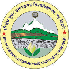Sri Dev Suman Uttarakhand University logo - Tehri Garhwal, Uttarakhand