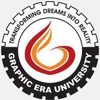 Graphic Era University logo - Dehradun, Uttarakhand