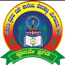 Government First Grade College, Hesaraghatta logo - Bengaluru, Karnataka