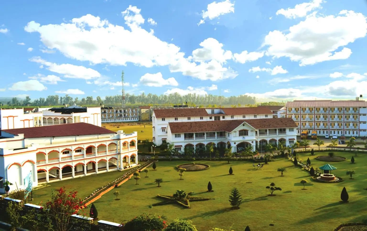 Campus view of Tula's Institute, Dhoolkot, P.O. Selaqui, Chakrata Road, Dehradun, Uttarakhand 248011